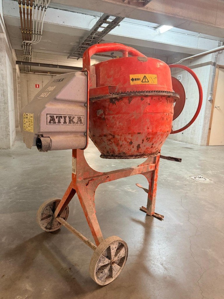 Bétonnière 140L ATIKA, Enlèvement, Utilisé