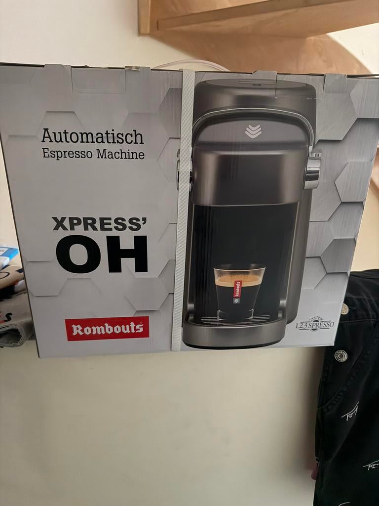 Expresso koffie machine, Neuf, Machine à espresso, Réservoir d'eau amovible, Enlèvement ou Envoi