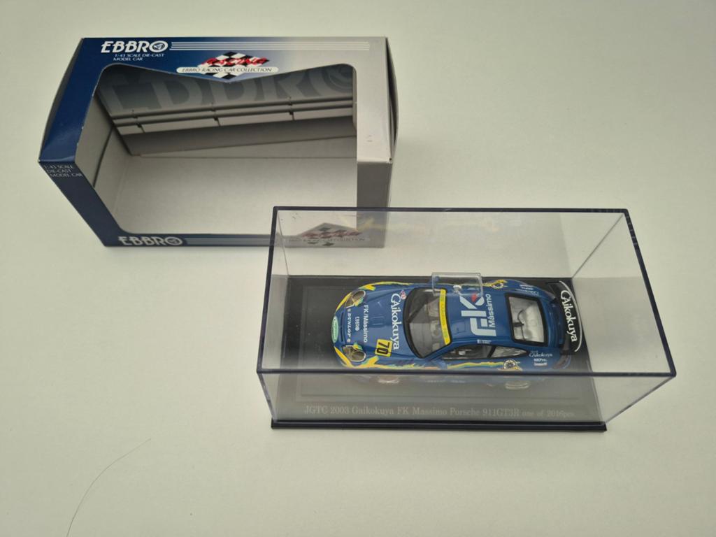 Porsche 911 GT3R 513 EBBRO 1/43, Enlèvement ou Envoi, Comme neuf, Voiture, Autres marques