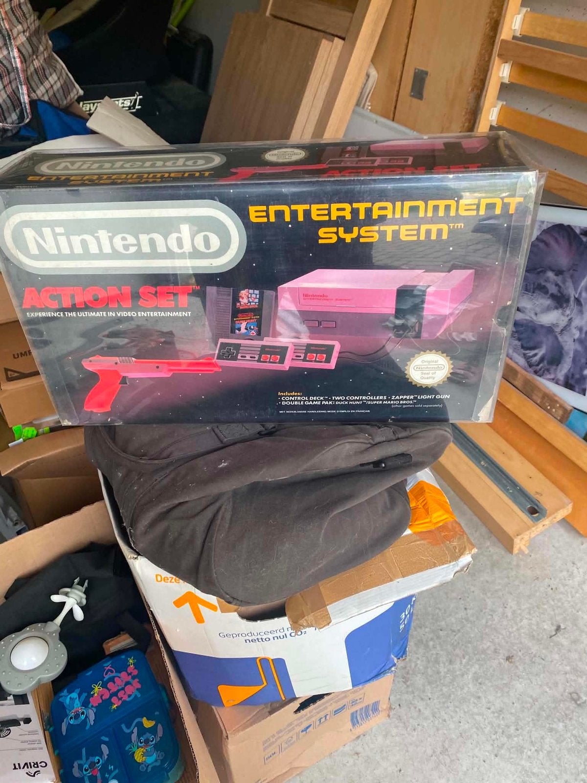 Nintendo Nes, Enlèvement