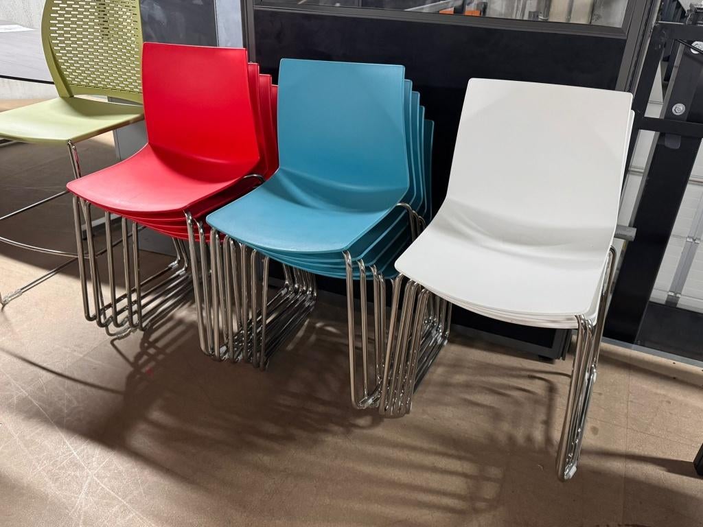 Vergaderstoel Kantinestoel stapelbare Gaber Kanvas 2 Design, Ophalen, Gebruikt, Stoel