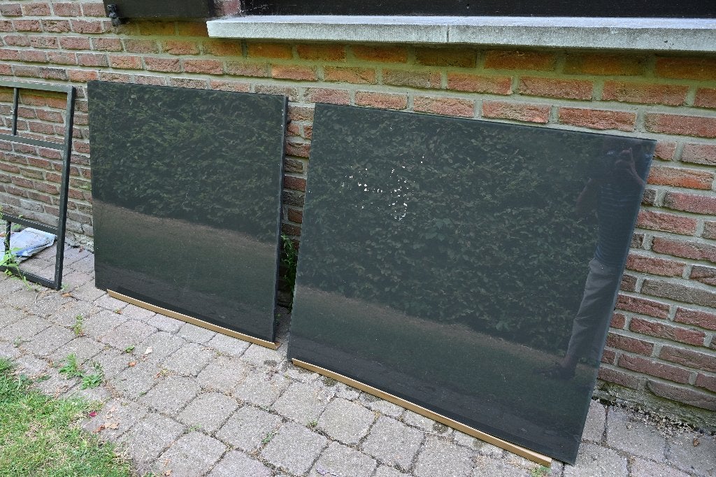 dessus de tables extérieures, Jardin & Terrasse, Enlèvement, Utilisé, Carré, Autres matériaux