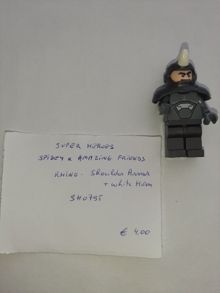 Lego Minifig sh0795 Super Heroes - Rhino, Neuf, Enlèvement ou Envoi, Lego, Minifiguren serie