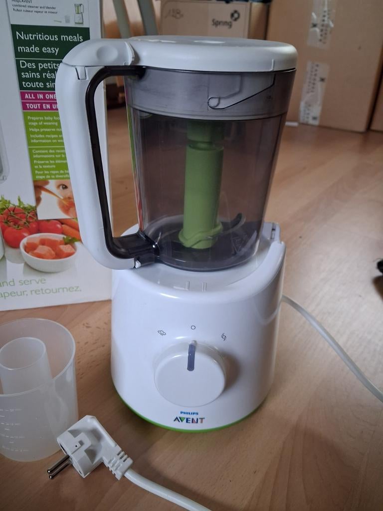 Philips AVENT Gezond stomen 2-in-1 gezonde babyvoedingmaker, Ophalen, Zo goed als nieuw, Blender