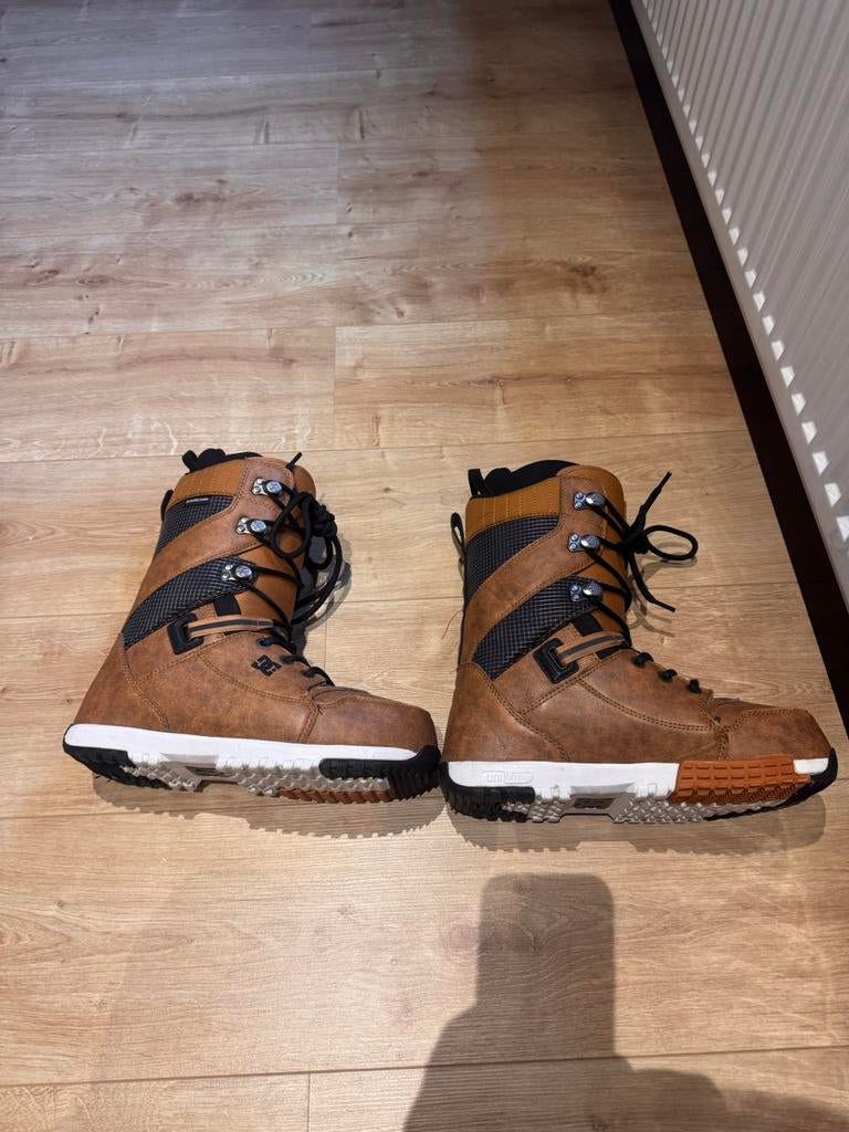 Snowboard boots + bindingen. Zeer goede staat!, Enlèvement, Comme neuf, Fixations