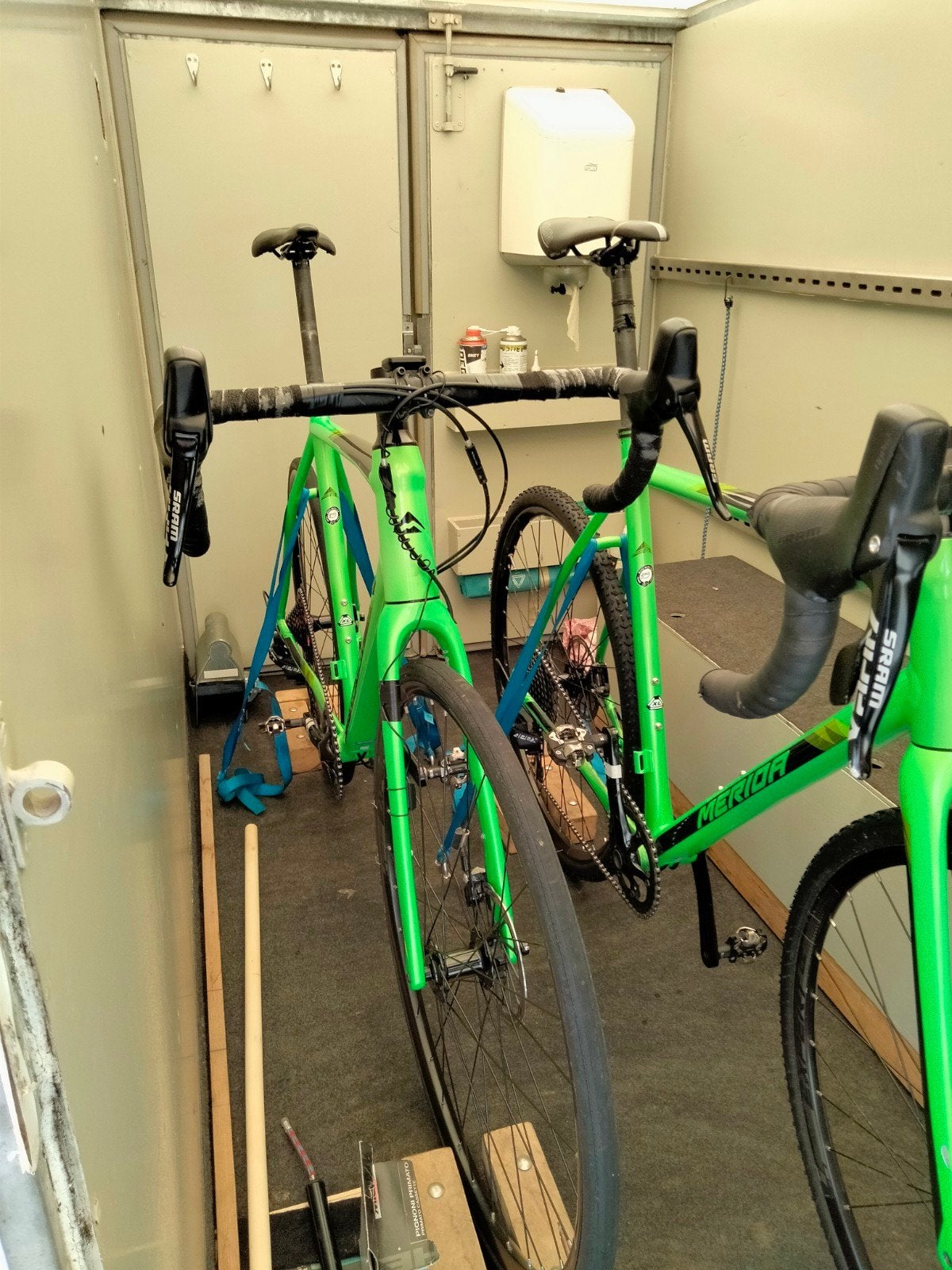 fiets, Ophalen