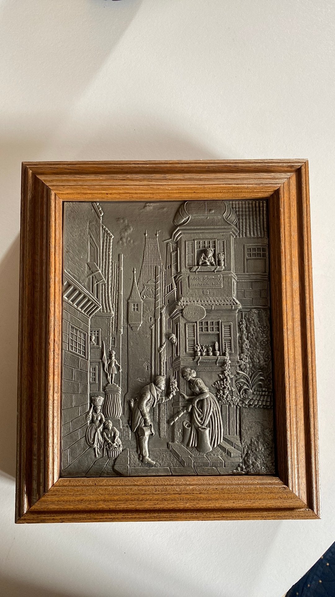 Sleutelkastje, Huis en Inrichting, Woonaccessoires | Wanddecoraties, Ophalen, Hout, Klassiek, Zo goed als nieuw