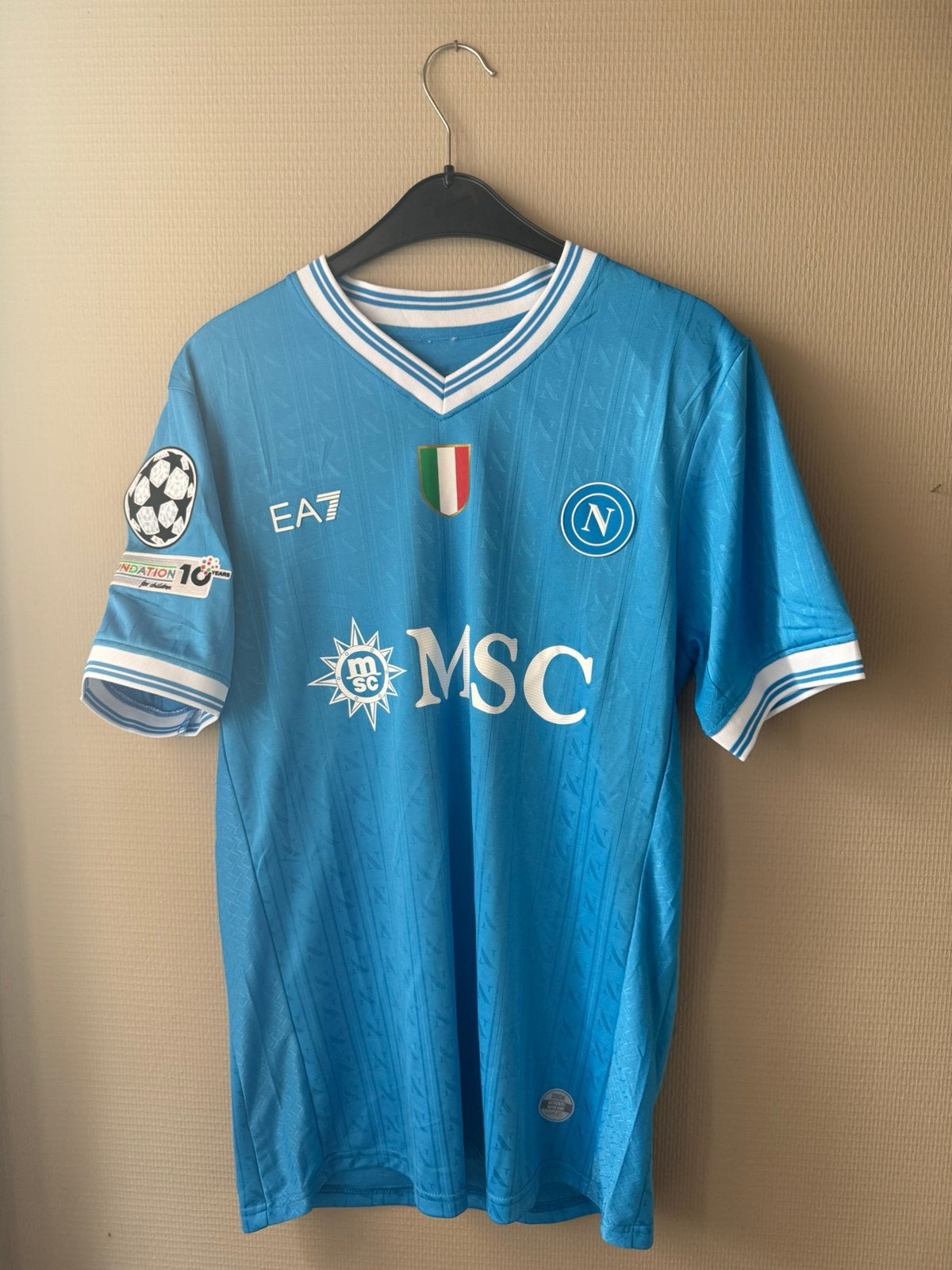 SSC Napoli Thuisshirt 2025/2026 – De Bruyne #11, Maat L, Ophalen of Verzenden, Zo goed als nieuw, Shirt