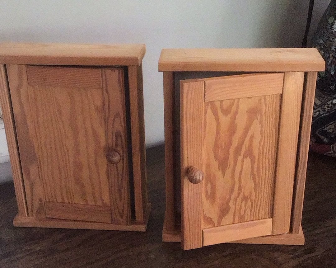 Houten sleutelkastjes, Huis en Inrichting, Ophalen, Zo goed als nieuw