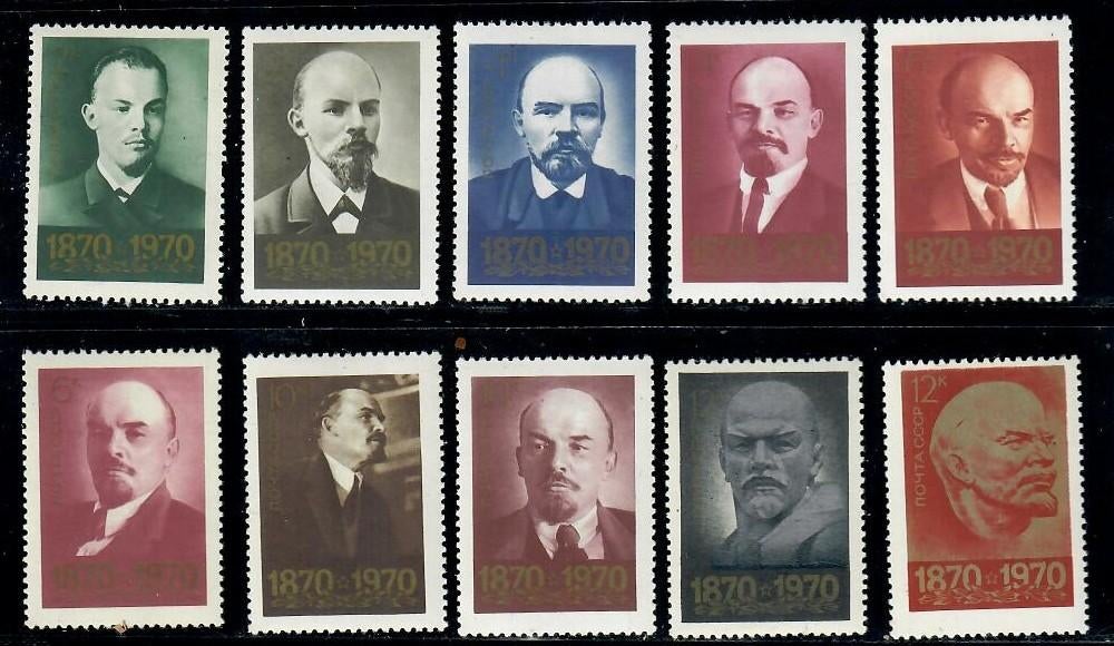Rusland yvertnrs: 3613/22 postfris, Ophalen of Verzenden, Postfris