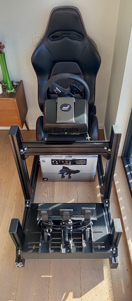 Complete Fanatec Sim Racing Setup, Siège de course, Comme neuf, Enlèvement, Retour de force