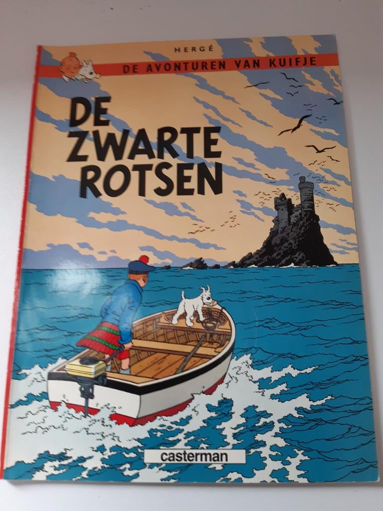 STRIP DE AVONTUREN VAN KUIFJE  .DE ZWARTE ROTSEN ., Une BD, Enlèvement ou Envoi, Comme neuf, Herge