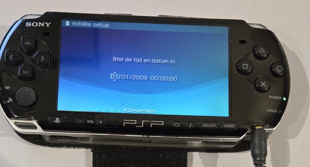 Sony PSP  met 11 games, Ophalen of Verzenden, Gebruikt, Zwart, PSP