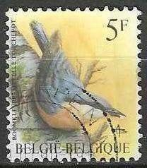 Belgique 1988 - Yvert 2293 /OBP 2294 - Sittelle - 5 F. (ST), Envoi, Affranchi, Oblitéré, Véhicules