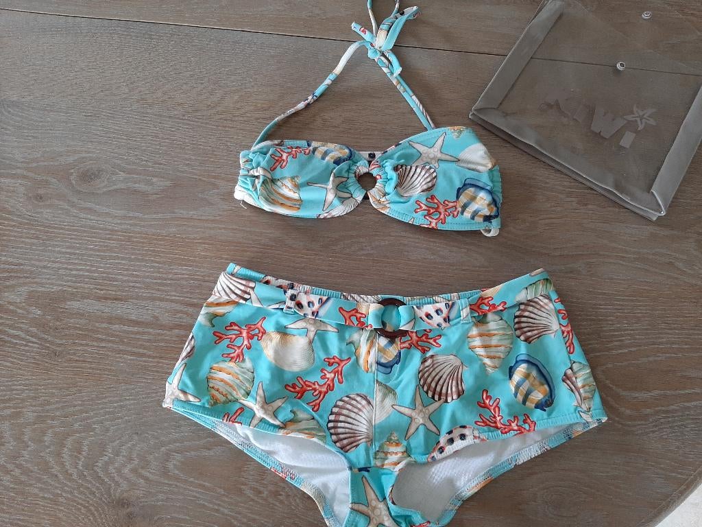 Bikini XS (nieuw), Enlèvement ou Envoi, Neuf, Bleu, Bikini