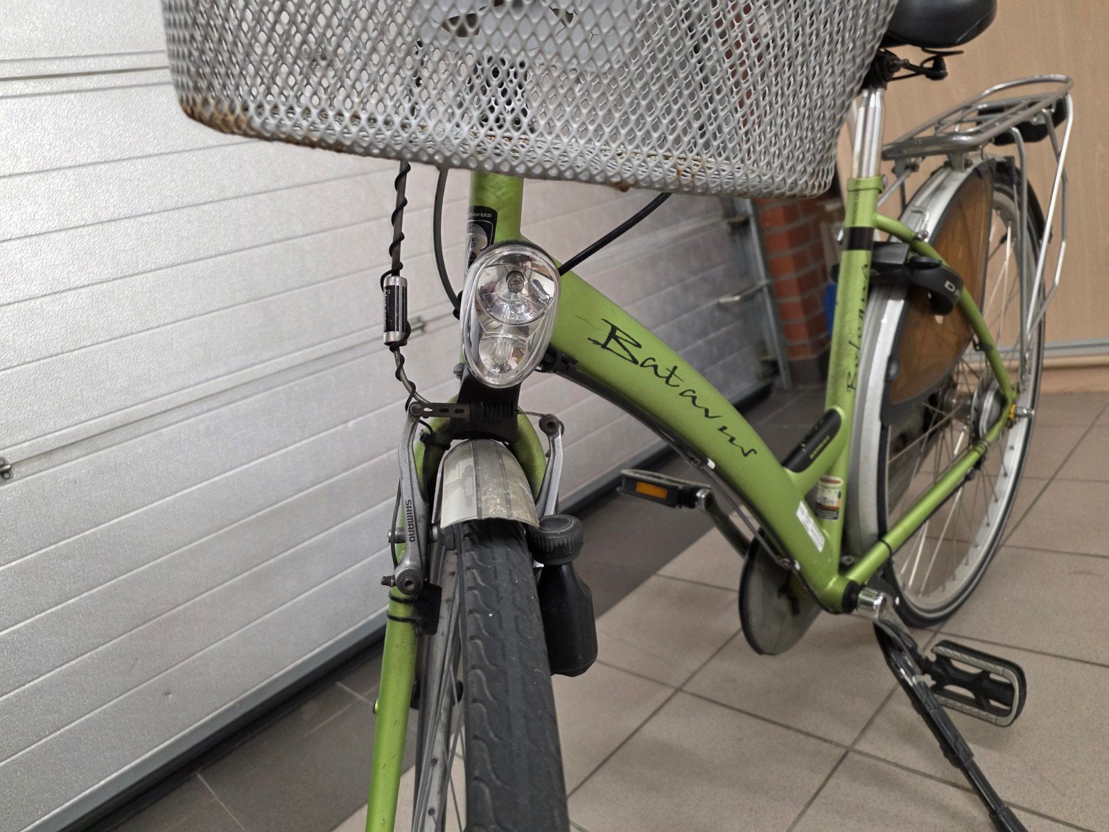 Damesfiets Batavus groen, Ophalen, Gebruikt, Batavus