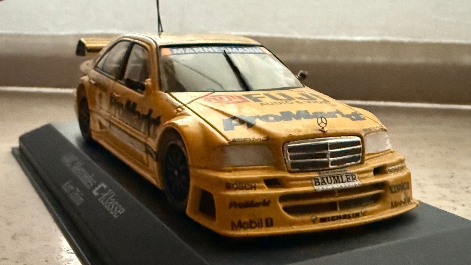 Mercedes C180 DTM 1995 Thiim, Enlèvement ou Envoi, Comme neuf, Voiture, MiniChamps