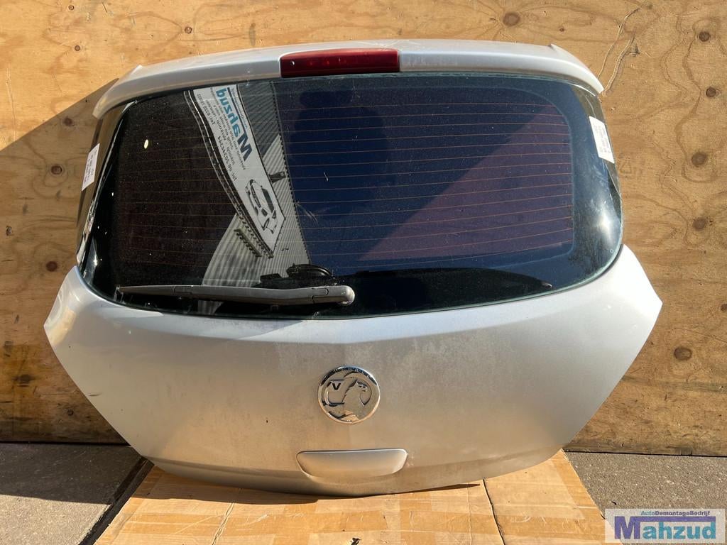 OPEL CORSA D 3DEURS Zilver Z157 Achterklep 2006-2013, Gebruikt, Deur, Opel Automobile GmbH, Kontakt@opel-infoservice.de