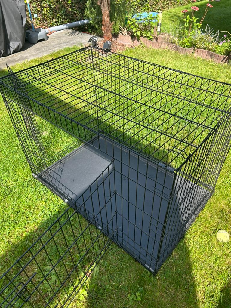 Honden bench ca 105x70x70, Enlèvement, Comme neuf