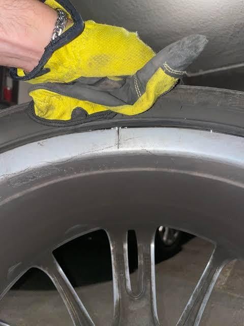 Reparatie van gebarsten velg, kraszeil, kurk, Ophalen of Verzenden