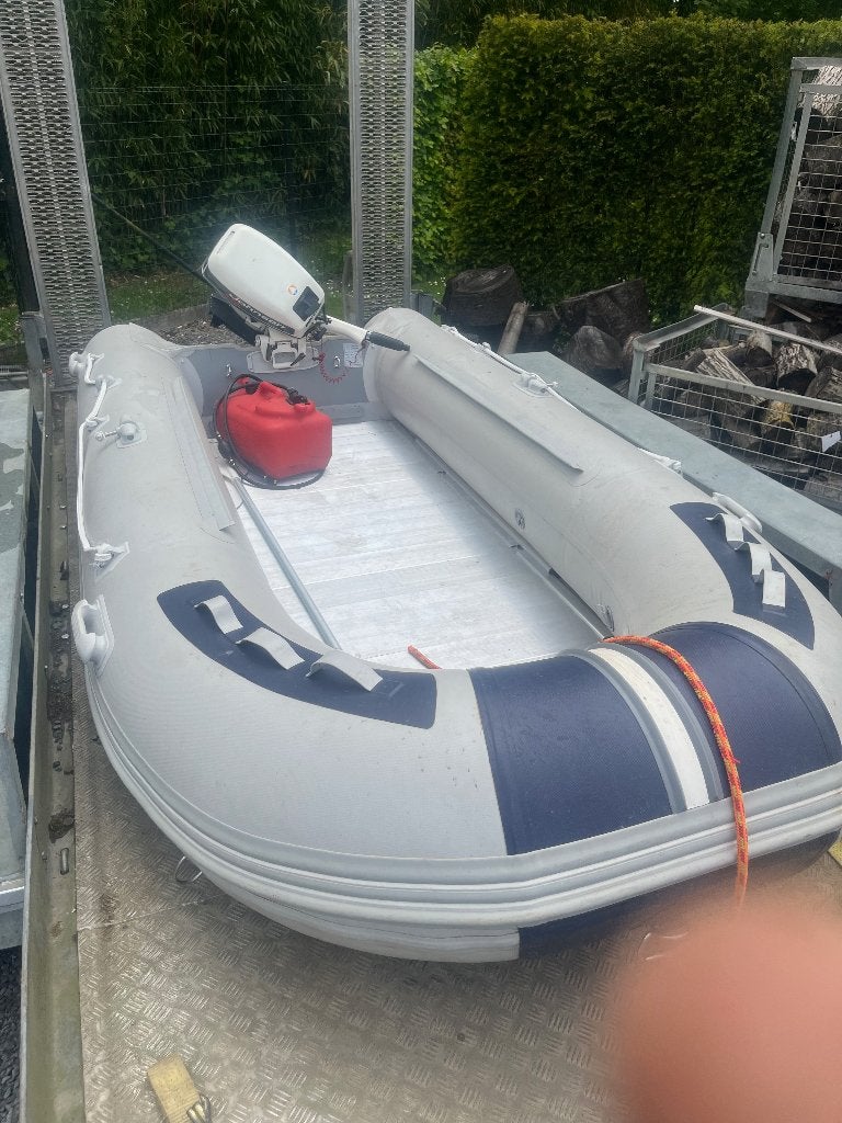 zodiac, rib, opblaasboot. 3,8 m 15 pk, Sports nautiques & Bateaux, Accessoires navigation, Enlèvement, Utilisé, Bateau à moteur