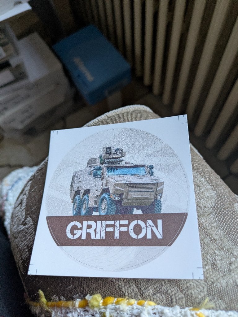Griffon, Verzamelen, Militaria | Algemeen, Ophalen of Verzenden, Landmacht, Overige typen