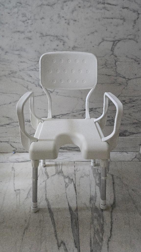 Chaise de douche ajustable - NEUVE - NIZZA - REBOTEC, Enlèvement ou Envoi, Neuf