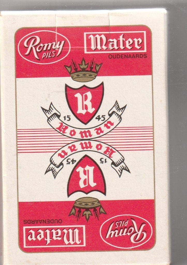 129 / BIER ROMAN ROMY PILS  1545, Verzamelen, Ophalen of Verzenden, Nieuw, Speelkaart(en)