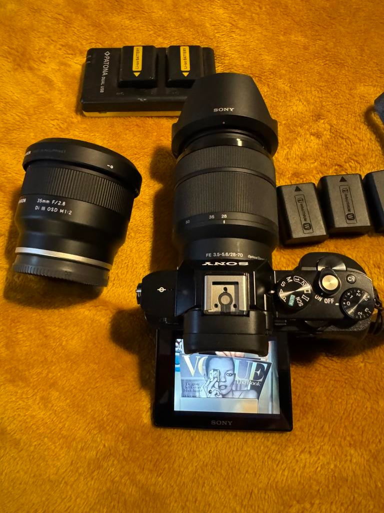 Sony A7 fullframe, Ophalen, Zo goed als nieuw, Sony