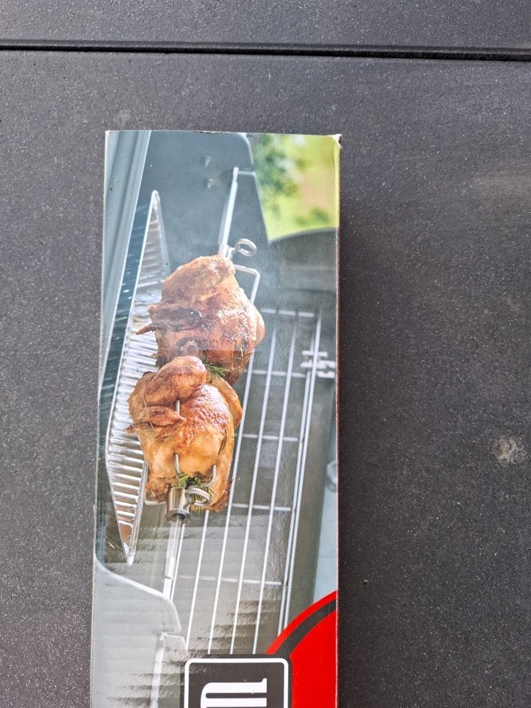 BBQ weber rotisserie, Ophalen, Zo goed als nieuw, Weber, Met accessoires