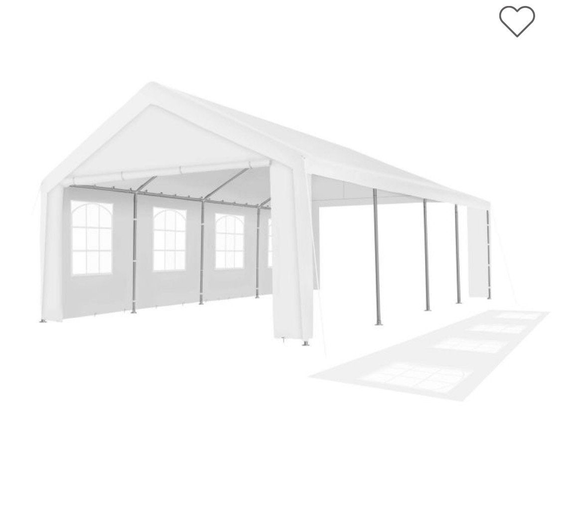 Zeil partytent 4x8 nieuw, Tuin en Terras, Ophalen, Partytent
