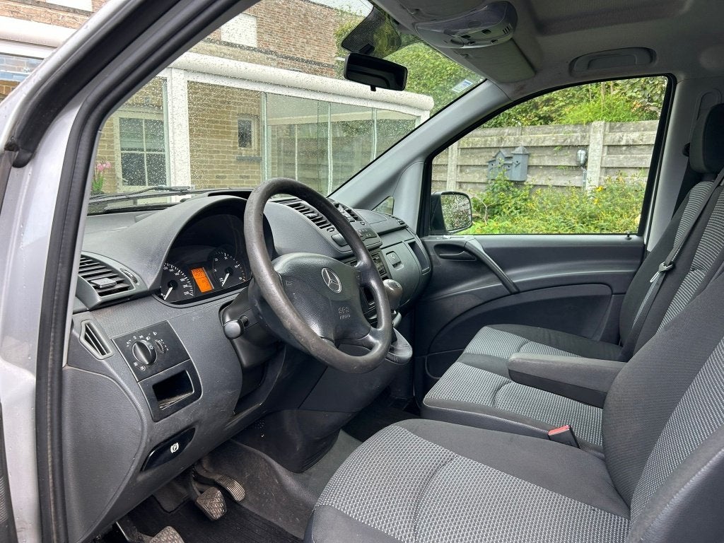 mercedes vito #bj 2012# 136pk !!gekeurd vvk!! 3 zit, Euro 5, Zwart, Bedrijf, Radio
