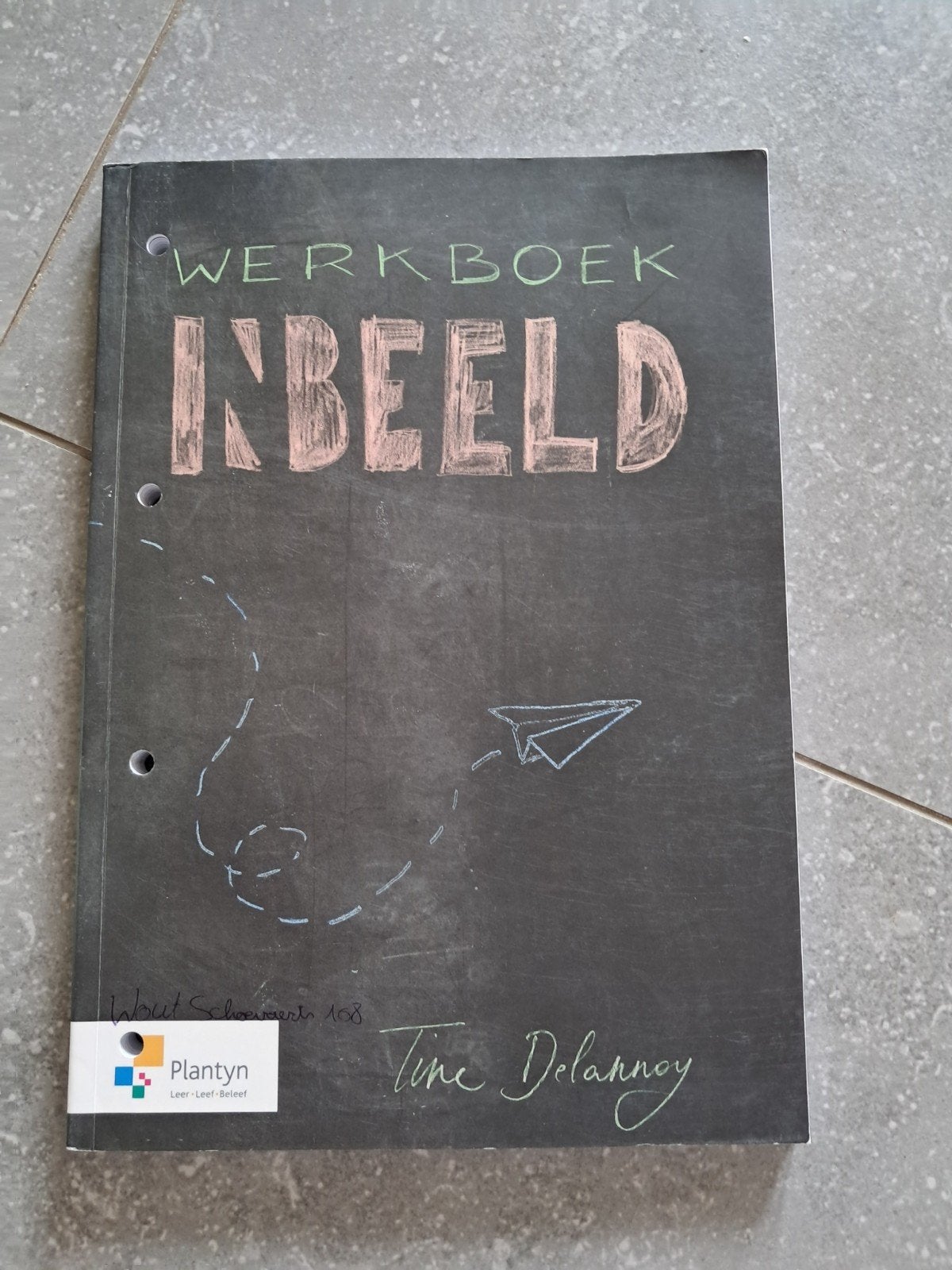 In beeld werkboek, Boeken, Ophalen of Verzenden, Gelezen, ASO, Tekenen