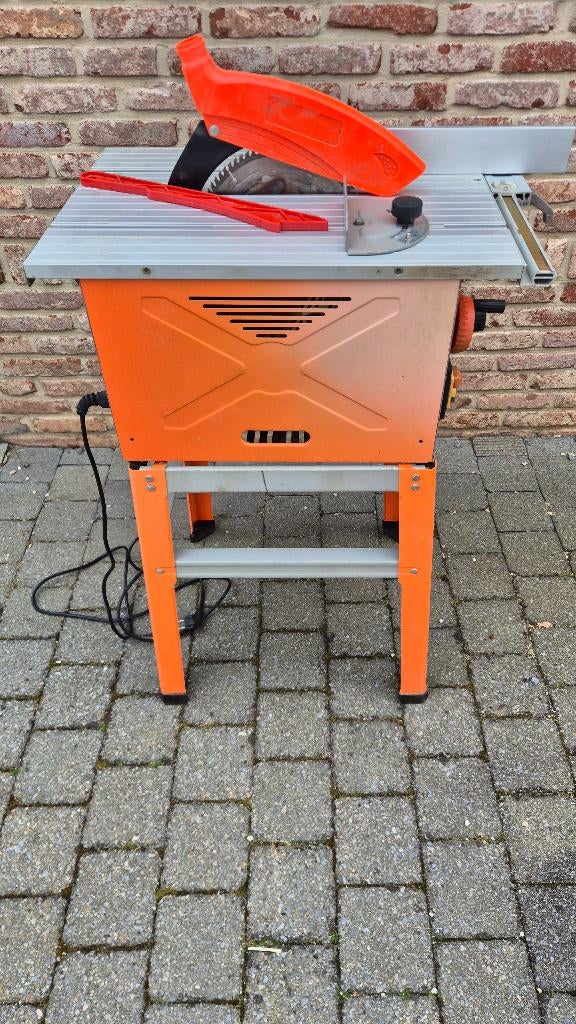 einhell tks 15 250 uv met onderstel, Doe-het-zelf en Bouw, Gereedschap | Zaagmachines, Ophalen, Gebruikt, 70 mm of meer, Overige typen