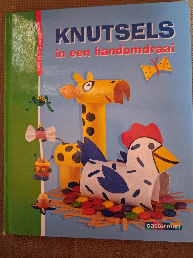 KNUTSELS IN EEN HANDOMDRAAI - CASTERMAN 3 j - 7 j., Livres, Loisirs & Temps libre, Convient aux enfants, Enlèvement ou Envoi