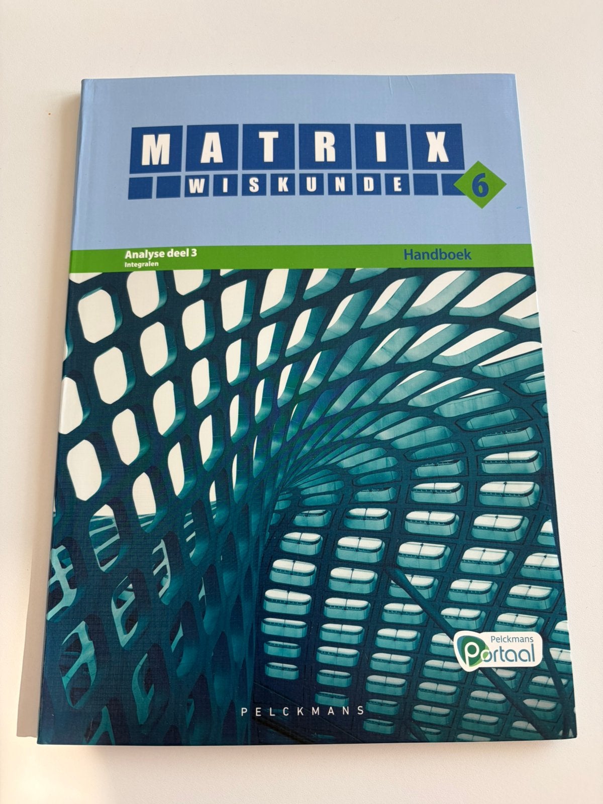 Matrix Wiskunde 6 Analyse deel 3: integralen, Livres, Livres scolaires, Enlèvement ou Envoi, Comme neuf, Mathématiques A
