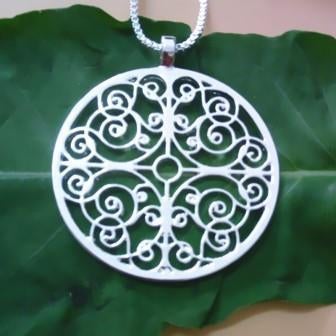 Mandala hanger aan ketting, Handtassen en Accessoires, Kettingen, Nieuw, Ophalen of Verzenden