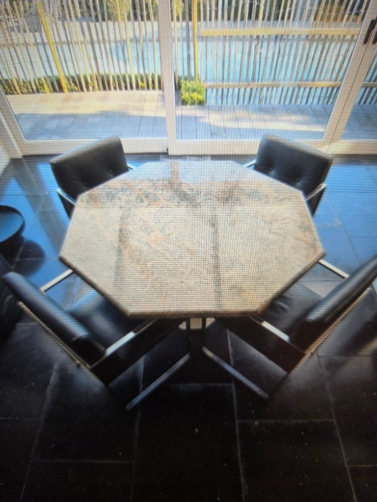 Table marbre, Enlèvement, Comme neuf