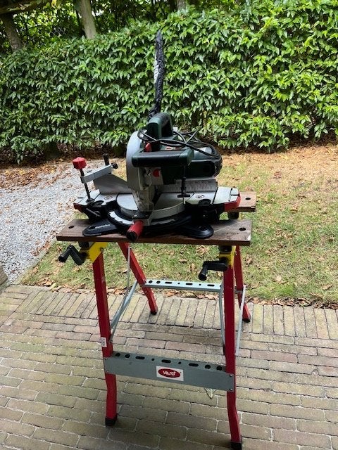 Verstekzaag METABO, Bricolage & Construction, Outillage | Outillage à main, Enlèvement, Comme neuf, Scie, Autres marques