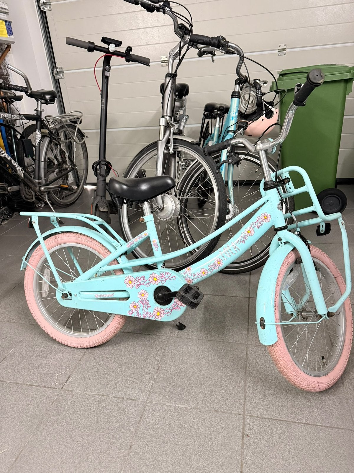 Kinderfiets, Ophalen, Zo goed als nieuw