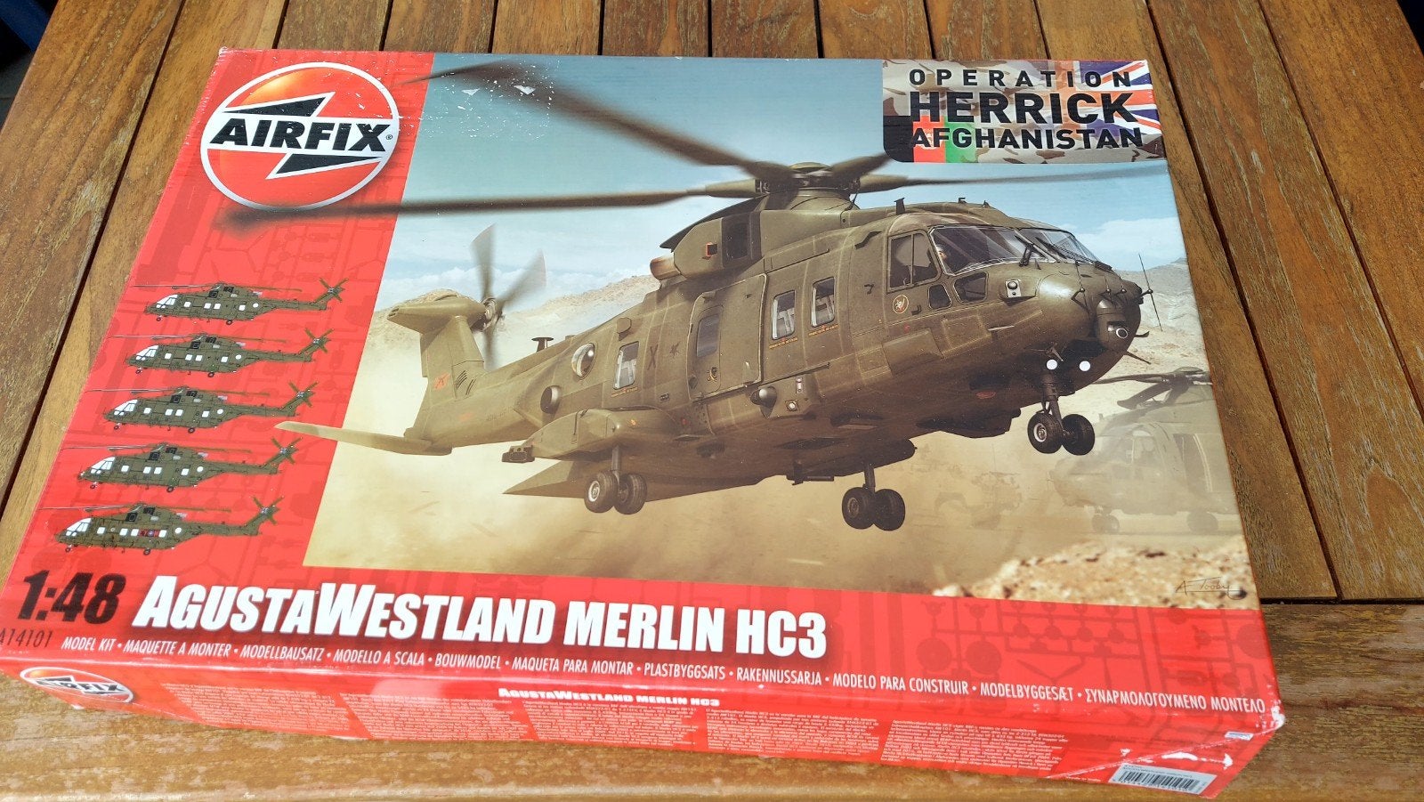 Airfix 1/48 AgustaWestland Merlin HC3 Maquette à monter, Hobby & Loisirs créatifs, Enlèvement ou Envoi, Comme neuf, Hélicoptère
