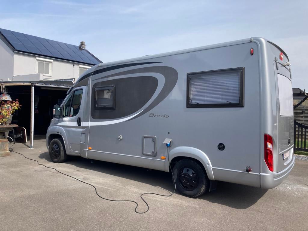 Burstner Brevio T645 in zeer mooie en goede staat van 2015, Koelkast, Ringverwarming, Fiat, Particulier
