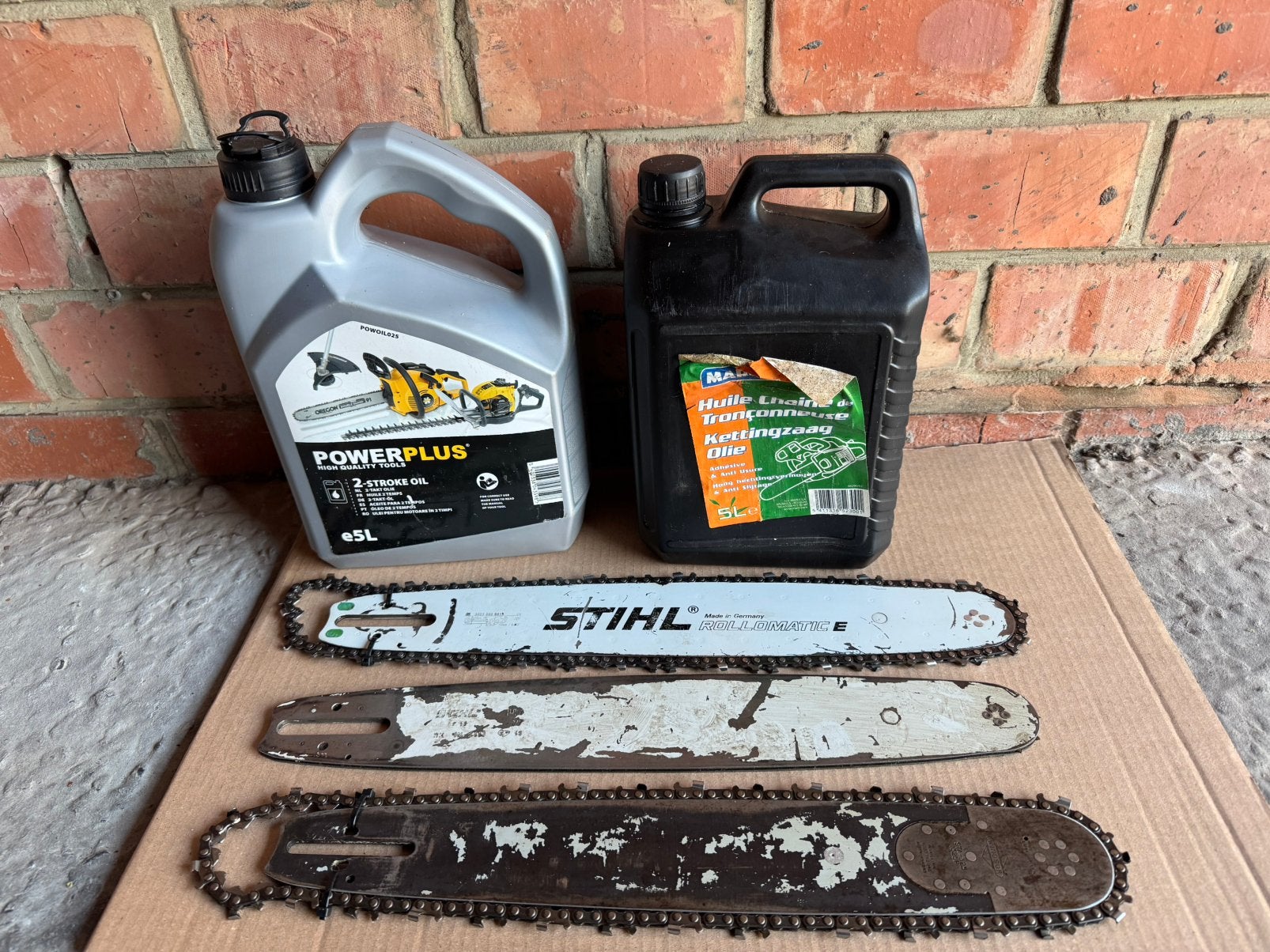 Lot onderdelen Stihl kettingzaag, Ophalen, Gebruikt