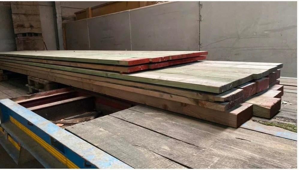Partij hout te koop, Enlèvement, Neuf, Bois