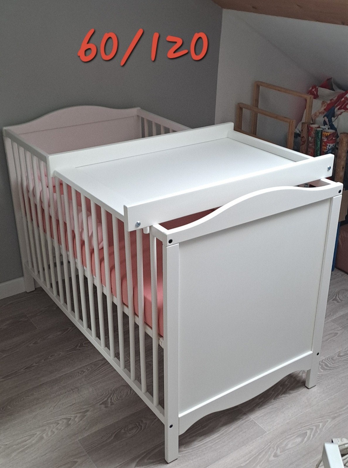 lit + matelas + plan à langer, Ophalen