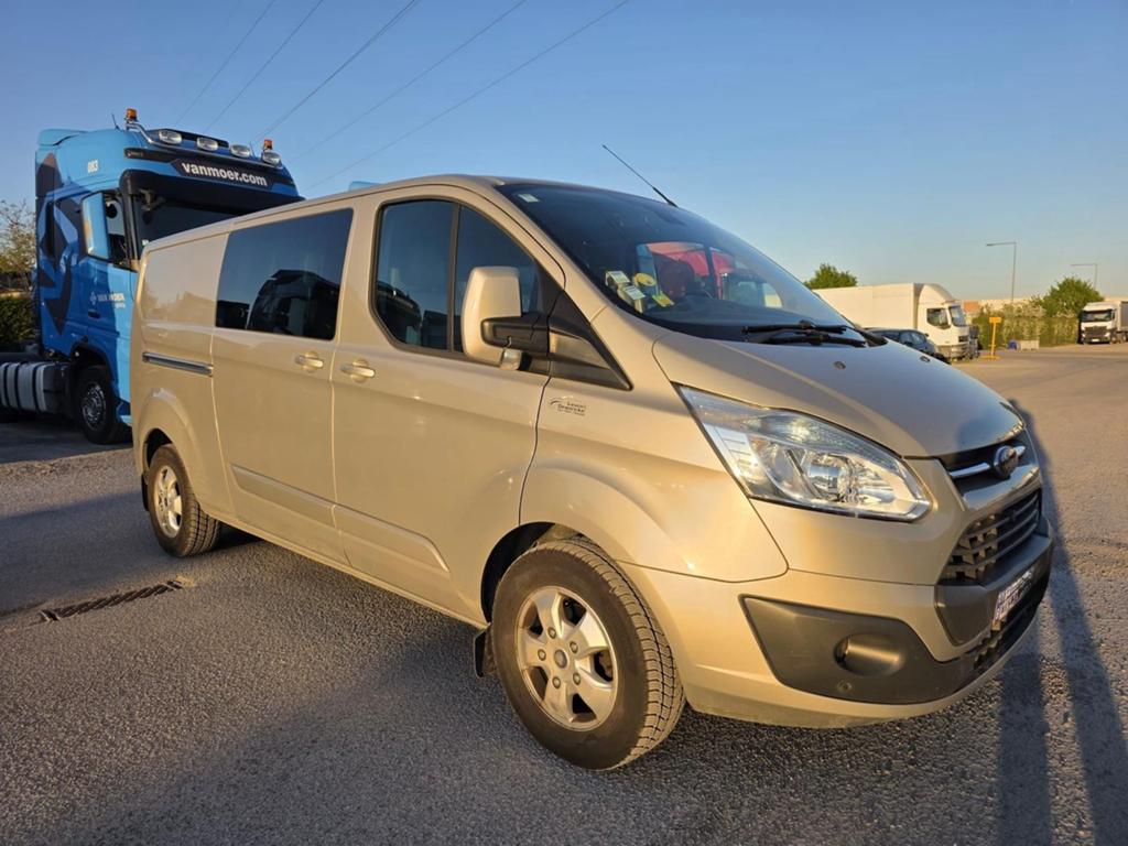 Ford Transit Custom 2016, Cuir, Euro 5, Achat, Beige