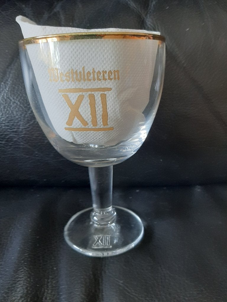Origineel West-Vleteren degustatieglas bst beer in the world, Ophalen of Verzenden, Zo goed als nieuw, Bierglas