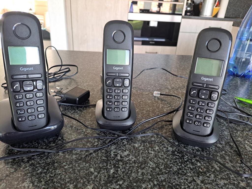 Vaste telefoonset Gigaset A170H, Ophalen