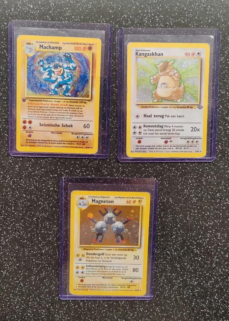 Magneton Machamp Kangaskhan 1995 Nederlandstalig, Ophalen