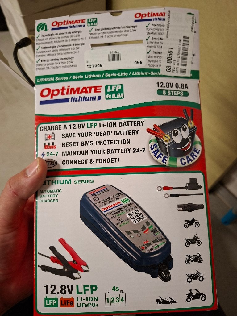 Optimate Lithium 4s (TM470) 0,8A, Ophalen of Verzenden